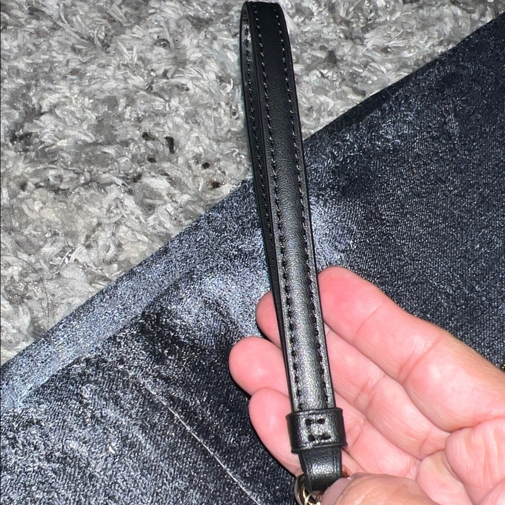 Coach cosmic long wallet with strap. - Picture 8 of 10